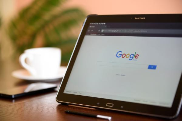 Google Search on Tab